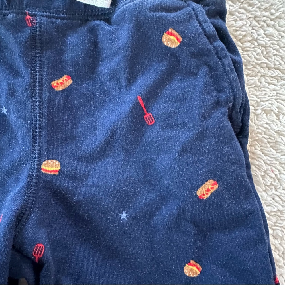 Carter’s Blue Kids Shorts with Fun Pattern - Picture 4 of 5